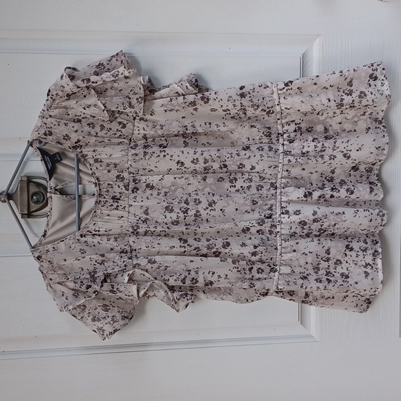 SIMPLY VERA Cap Sleeve Top Sz L - Picture 1 of 6